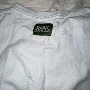 Daily Drills Classic White Tee